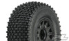 Pro-Line 1169-12 Gladiator SC 2.2"/3.0" Off-Road Black Tires/Wheels (2) : Slash 2WD