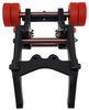 NHX Wheelie Bar with 4x Red Rubber Tires : X-MAXX