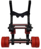 NHX Wheelie Bar with 4x Red Rubber Tires : X-MAXX