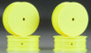 JConcepts 3325Y Mono Front Wheels Yellow (4) TLR 22