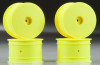 JConcepts 3326Y Mono Rear Wheels Yellow (4) TLR 22