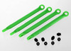 Traxxas 7118G Pushrod w/ Hollow Balls Green