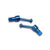 Traxxas 7550R LaTrax Rally Driveshaft Assembly 6061-T6 Blue Anodized Aluminum 2