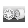 Traxxas 7571 LaTrax Rally 12-Spoke White Wheels (2)