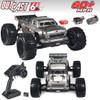 ARRMA ARA106042T1 1/8 OUTCAST 6S BLX 4WD Brushless Stunt Truck RTR Silver