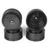 DE Racing Speedline Plus SC Black Wheels (4) : TLR 22SCT-TEN-SCTE/TEKNO SCT410