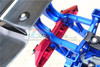 GPM Racing Aluminum Rear Wing Mount Blue : Traxxas E-Revo VXL 2.0
