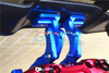 GPM Racing Aluminum Rear Wing Mount Blue : Traxxas E-Revo VXL 2.0