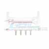 GPM Aluminum Rear Chassis Brace Silver : Element Enduro Sendero Trail Truck
