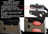 Exotek 1665RED 1/8 XL Aluminum Wing Buttons 22MM Red (2)