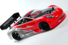 Exotek 1801 GT-Z 1/18 Clear Body w/ Wing : Associated RC18R & Mini APEX Touring