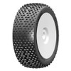 GRP GBX05A 1:8 Buggy ATOMIC A Soft Mounted Tires w/ White Wheel (2) : F/R