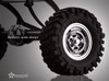 Gmade 1.9 VR01 beadlock wheels White 2pcs GM70106