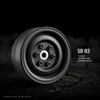 Gmade GM70184 1.9 " SR03 Beadlocks Wheels (Matt black) 2pcs for 1.9inch Size Tires