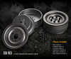Gmade GM70187 1.9 " SR03 Beadlocks Wheels (Uncoated Steel) 2pcs for 1.9inch Size Tires