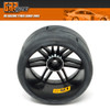 GRP GWX03-M1 1:5 TC W03 SLICK M1 ExtraSoft Belted Tire w/ Black Wheel (2)