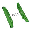 GPM Racing Aluminum Chassis Nerf Bars Green : Traxxas Hoss 4x4 VXL