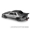 JConcepts 0362 1991 Ford Mustang Fox Clear Body w/ Window Masks / Decal Sheet