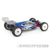 J Concept 0284 P2 Clear Body w/ 2x Aero S-Type Wing : TLR 22 5.0 Elite Buggy
