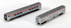 Kato 1066292 Amfleet Phase III Cafe and Baggage Car Set B (2 Cars) N Scale