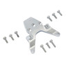 GPM Racing Aluminum Front Bulkhead Silver : Losi 1/18 Mini-T 2.0