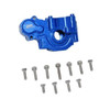 GPM Racing Aluminum Rear Gear Box Blue : Losi 1/18 Mini-T 2.0