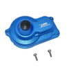 GPM Racing Aluminum Rear Main Gear Cover Blue : Losi 1/18 Mini-T 2.0