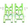 GPM Racing Aluminum Rear Lower Arms Green : 4x4 Granite / Big Rock