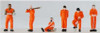 Model Power Prisoners Orange HO Train Figures 5784