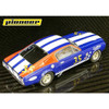Pioneer P030 Pioneer Mustang Fastback SFD #35 Blue Slot Car 1/32 Scalextric DPR