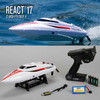 Pro Boat PRB08024 React 17 Self-Righting Brushed 17-inch Deep-V Boat RTR w/Radio