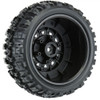 Pro-Line 1190-10 Trencher X SC 2.2/3.0'' All Terrain Tires w/ Black Wheels : Slash 2WD/4WD F/R