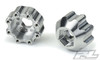 Pro-Line 6353-00 8x32 to 17mm 1/2" Offset Alum Hex Adapters : 8x32 3.8" Wheels