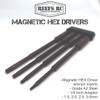 Reef's REEFS37 Magnetic Hex Drivers