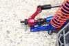 GPM Racing Aluminum Rear Knuckle Arm Silver : Rustler 4x4