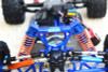 GPM Racing Aluminum Rear Shock Tower Blue : Rustler 4x4