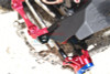 GPM Aluminum Front Body Post Mount - Grey : Axial SCX10 III Jeep JL Wrangler