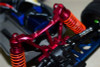 GPM Racing Alloy Rear Shock Tower Blue : Traxxas Slash 4x4