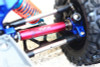 GPM Racing Harden Steel #45 Front Axle Red w/Alloy Body : Rustler 4x4 VXL