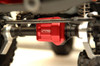 STRC ST8280R Aluminum HD Diff Cover : Traxxas TRX-4 Red