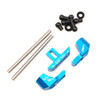 Yeah Racing TATT-019BU Alum Rear Adjustable Suspension Mount Blue: TT-02 RWD