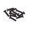 Tekno R/C TKR1346 Flat Head Screws M4x15mm Black (10) EB48