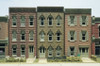 Design Preservation Models Townhouse Flats 3 Fronts Only HO Train Building 11400