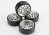 Traxxas 4873 Protrax On Road Slick Tires & Wheels (4)
