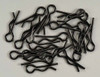 HPI 6203 Body Clip 8mm Black (20)