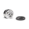 Axial AX8092 2.2 Rockster Beadlocks Wheel (Chrome) (2) Wraith,AX10