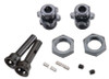 Tekno R/C Hub Adapters 17mm 1/8 Buggy SCT410 (2)