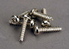 Traxxas 2676 Roundhead Screw 3x12mm (6)