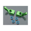 Traxxas 3652G Aluminum Rear Stub Axle Carriers Green (4) 1/10 Rustler VXL / XL-5