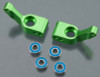 Traxxas 3652G Aluminum Rear Stub Axle Carriers Green (4) 1/10 Rustler VXL / XL-5